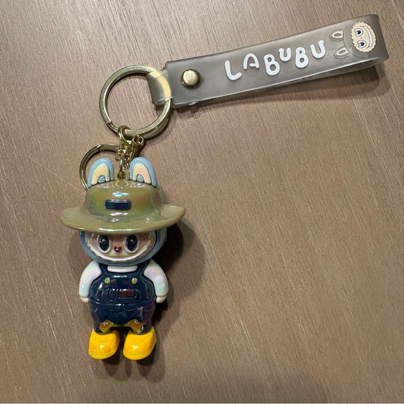 Other - 6/$20 Labubu Keychain with Yellow Boots